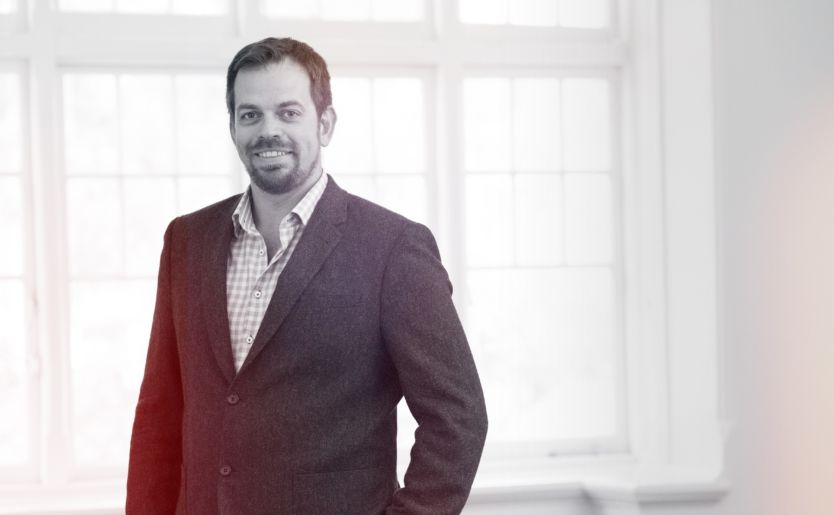 Portrait of James Collis, Director of M/Group focusing on securing the acquisition of income producing investment assets